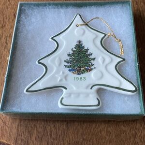 CUTHBERTSON ORIGINAL CHRISTMAS TREE ORNAMENT 1983 MADE IN ENGLAND